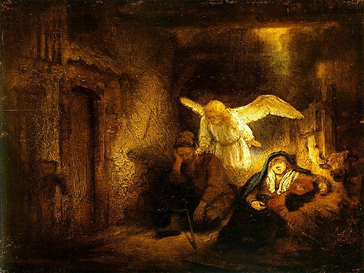 REMBRANDT Harmenszoon van Rijn Joseph dream. oil painting image